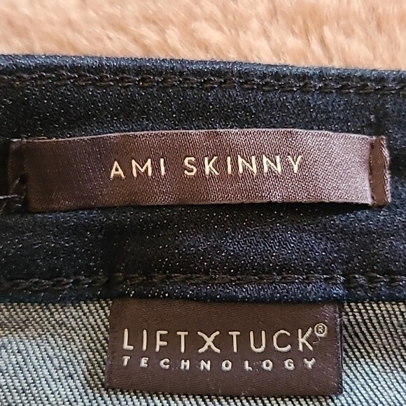 NYDJ Ami Mid-rise Skinny Dark Denim Size 12 - Picture 9 of 15